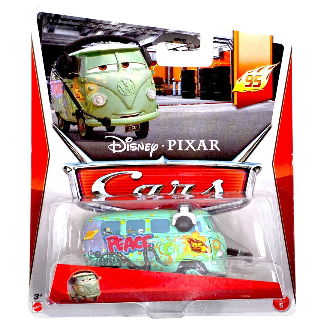 Disney Pixar - Race Team Fillmore with Headsets - 2013 Cars Pit Crew Series - Top CollectiblesDiecastDisney Pixar