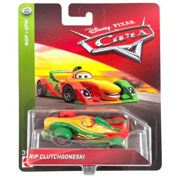 Disney Pixar - Rip Clutchgoneski - 2018 Cars WGP Series - Top CollectiblesDiecastDisney Pixar