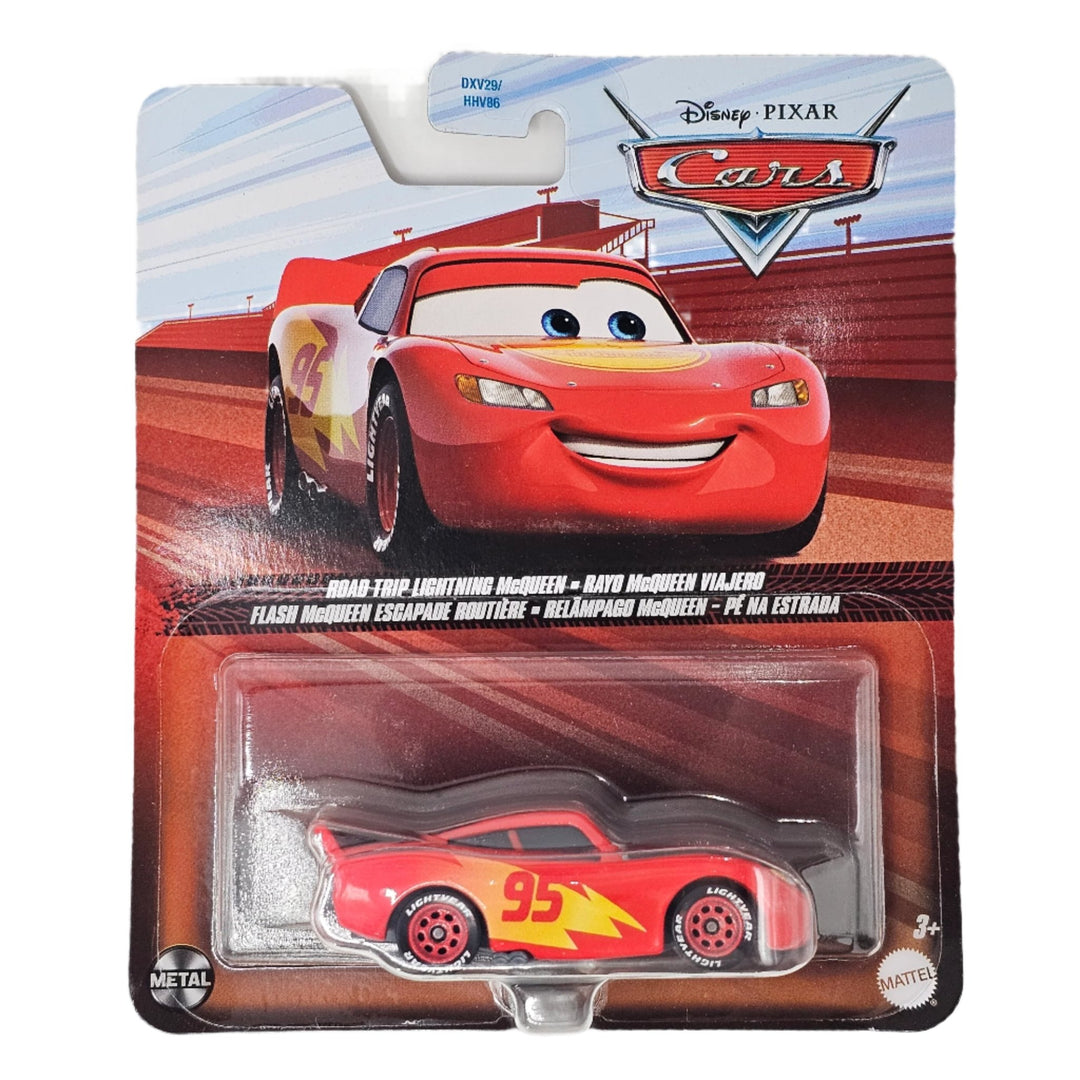 Disney Pixar - Road Trip Lightning McQueen - 2025 Cars Series - Top CollectiblesDiecastDisney Pixar
