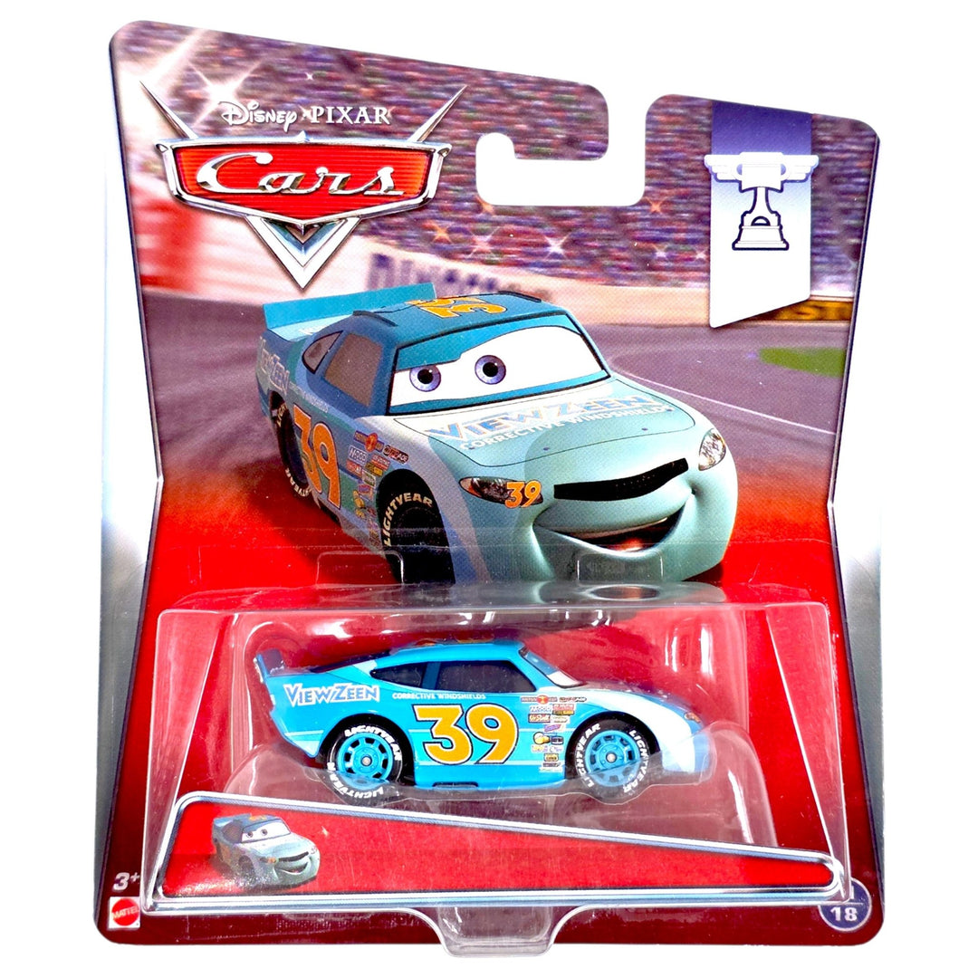 Disney Pixar - Ryan Shields - 2014 Cars Piston Cup Series - Top CollectiblesDiecastDisney Pixar