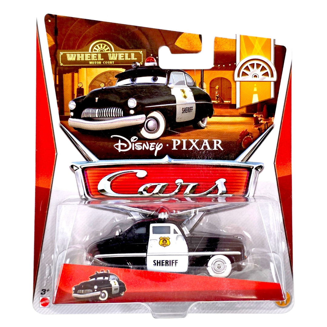 Disney Pixar - Sheriff - 2012 Cars Wheel Well Motel Series - Top CollectiblesDiecastDisney Pixar