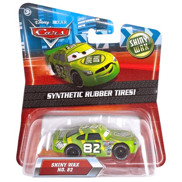 Disney Pixar - Shiny Wax No. 82 - 2010 Cars Synthetic Rubber Tires ! Series - Top CollectiblesDiecastDisney Pixar