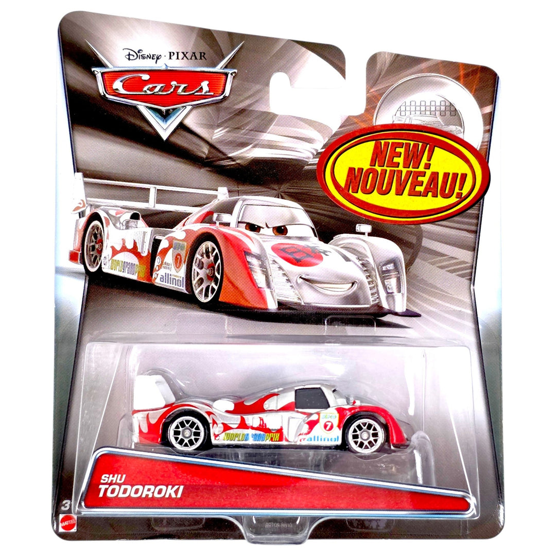 Disney Pixar - Shu Todoroki - 2015 Cars Silver Racers Series - Top CollectiblesDiecastDisney Pixar