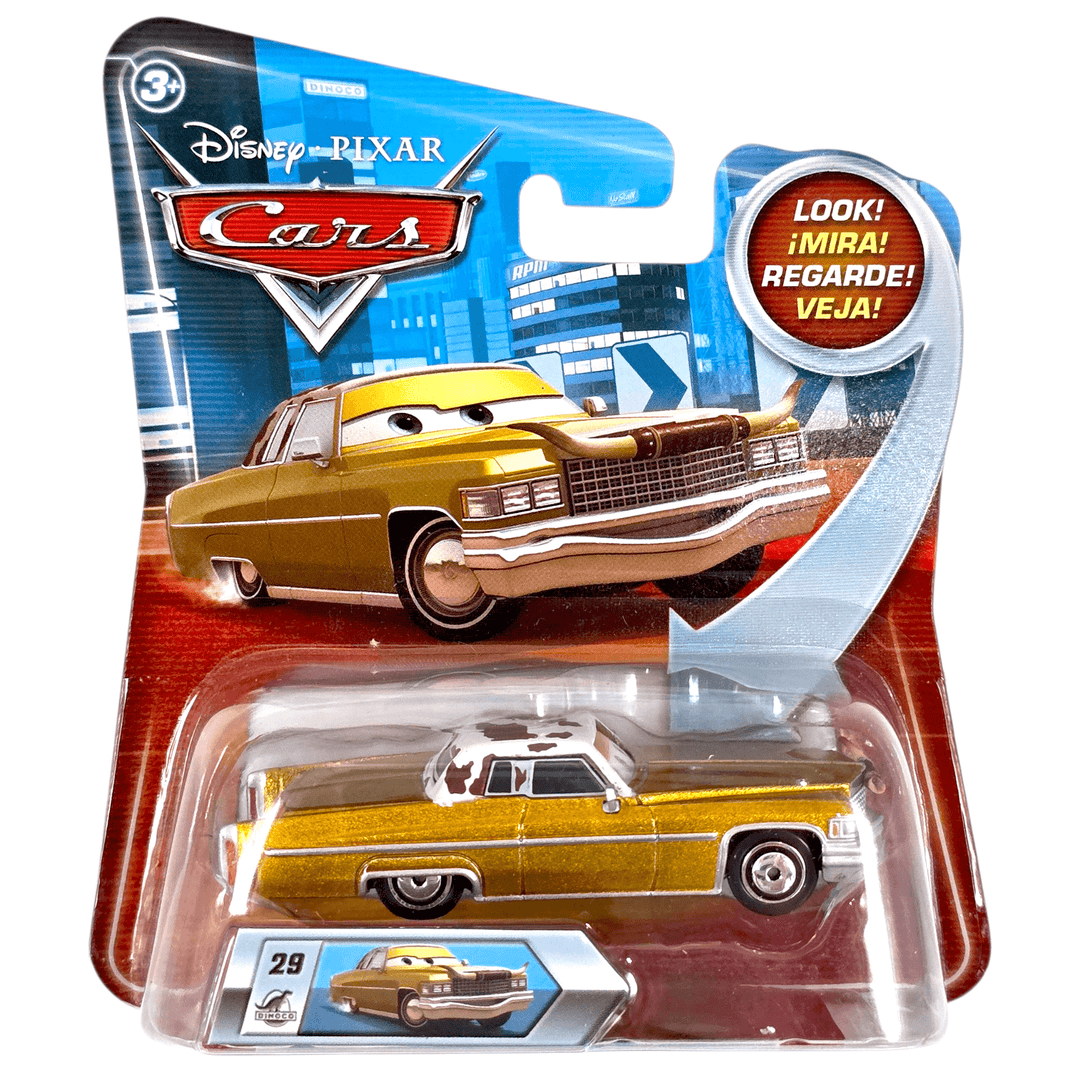 Disney Pixar - Tex Dinoco - 2009 Cars Lenticular Series - Top CollectiblesDiecastDisney Pixar