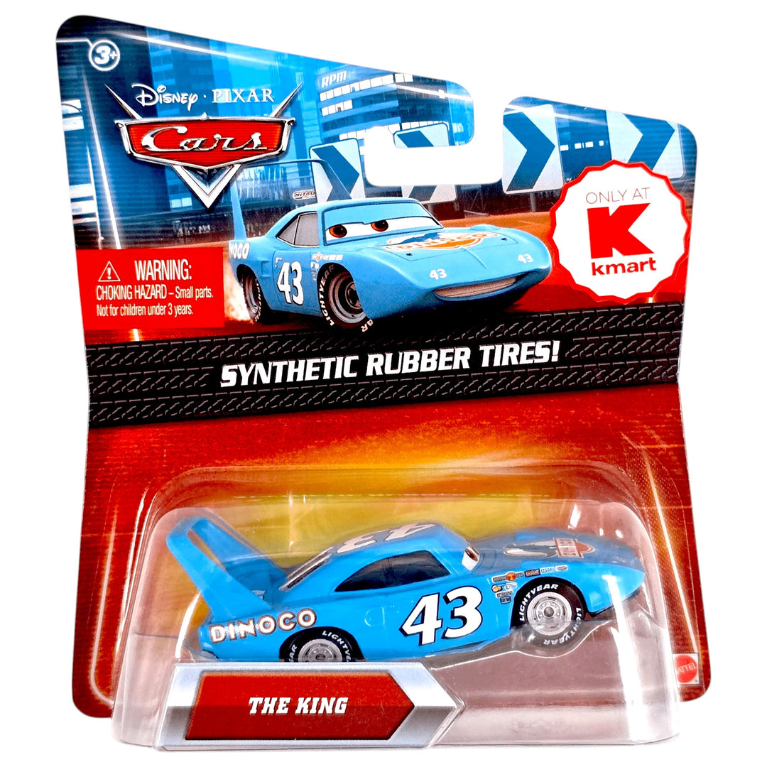 Disney Pixar - The King - 2010 Cars Synthetic Rubber Tires ! Series *Kmart Exclusive*