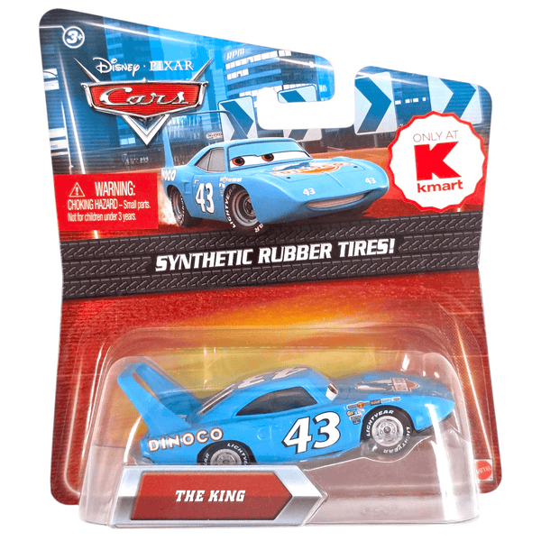 Disney Pixar - The King - 2010 Cars Synthetic Rubber Tires ! Series *Kmart Exclusive* - Top CollectiblesDiecastDisney Pixar