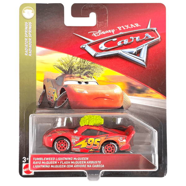 Disney Pixar - Tumbleweed Lightning McQueen - 2018 Cars Radiators Springs Series - Top CollectiblesDiecastDisney Pixar