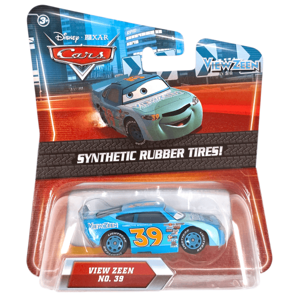Disney Pixar - View Zeen No. 39 - 2010 Cars Synthetic Rubber Tires ! Series - Top CollectiblesDiecastDisney Pixar