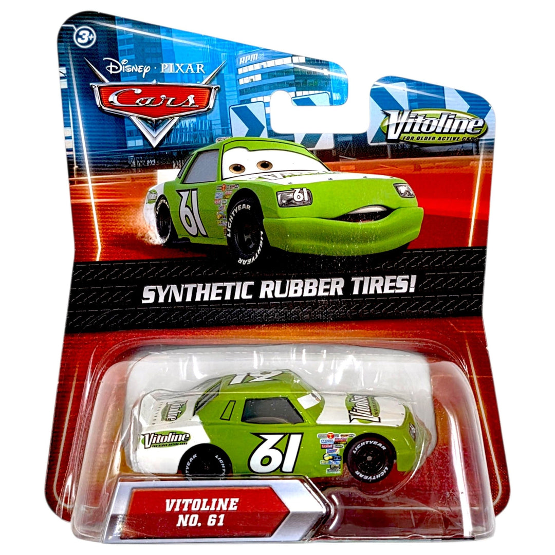 Disney Pixar - Vitoline No. 61 - 2009 Cars Synthetic Rubber Tires ! Series *Kmart Exclusive* - Top CollectiblesDiecastDisney Pixar