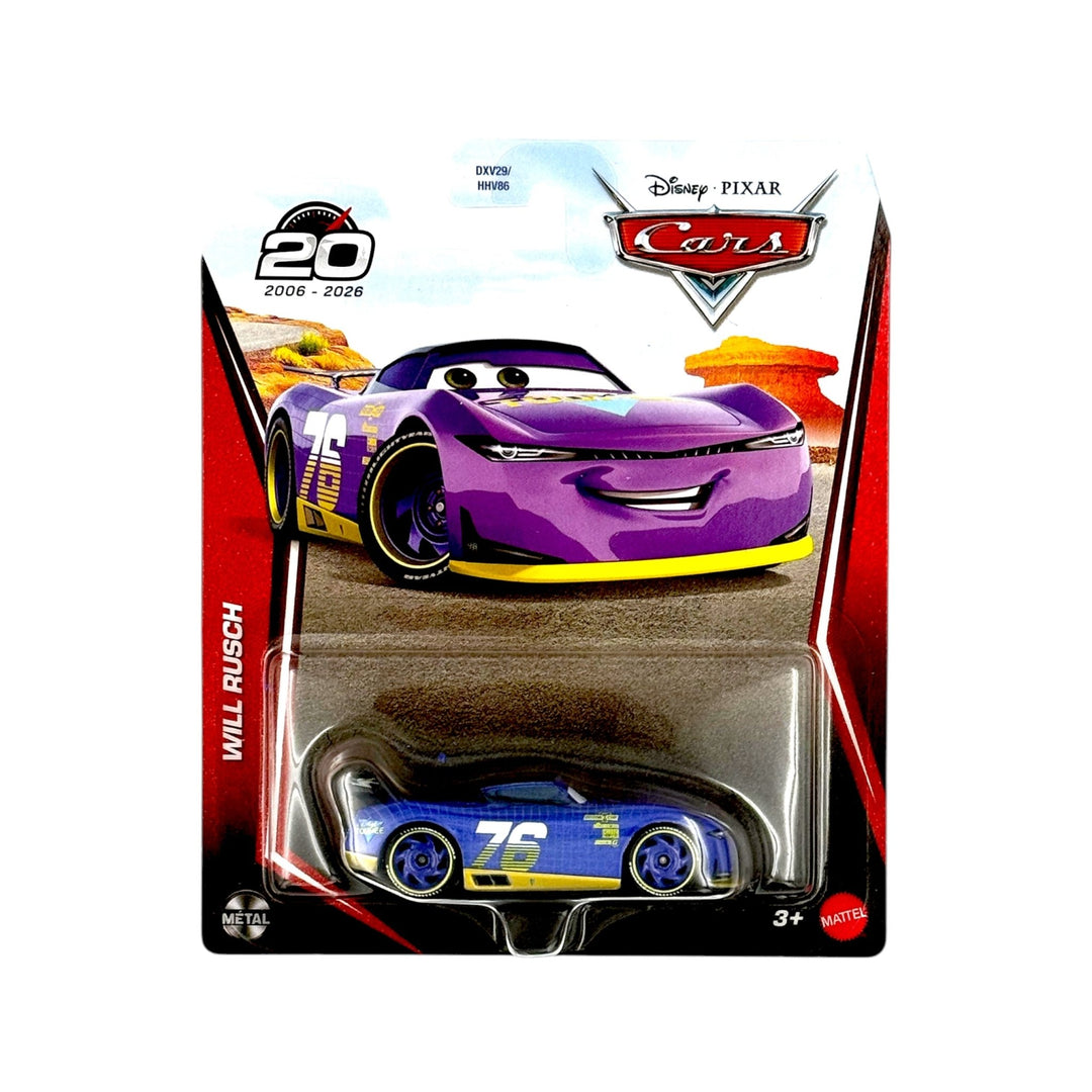 Disney Pixar - Will Rusch - 2026 20th Anniversary Cars Series - Top CollectiblesDiecastDisney Pixar