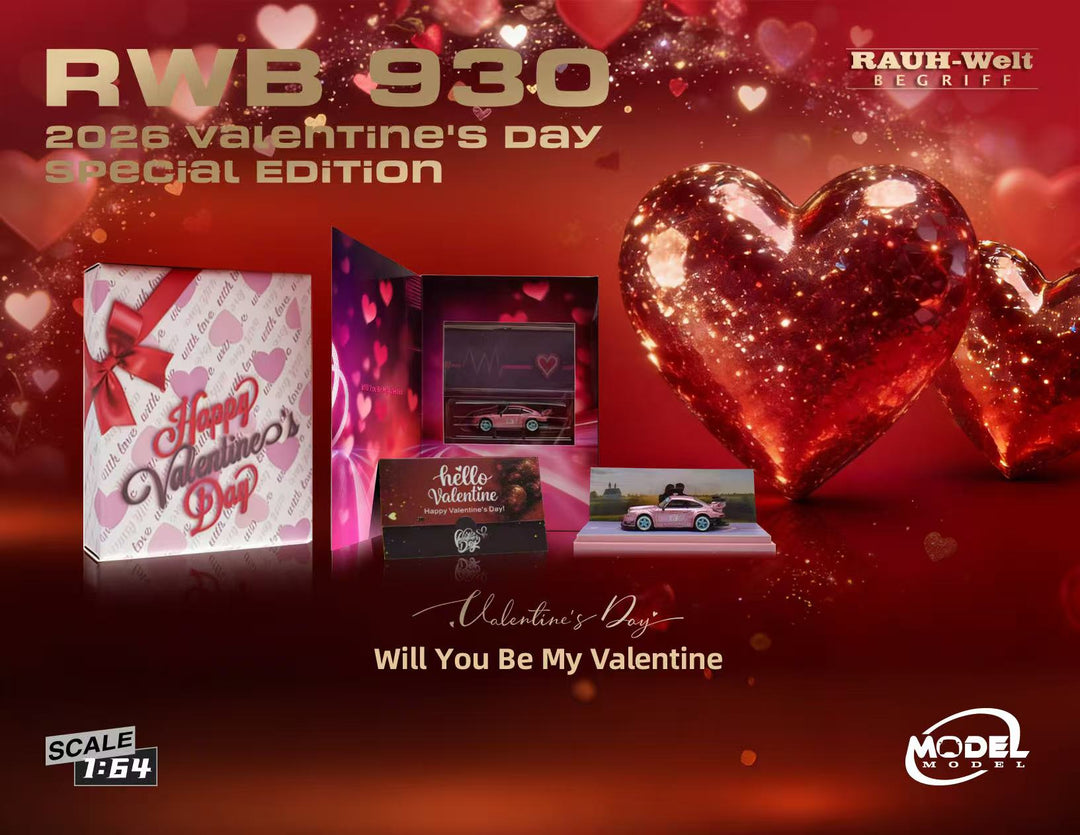 ModelModel - Porsche 911 (930) RWB - 2026 Valentine&