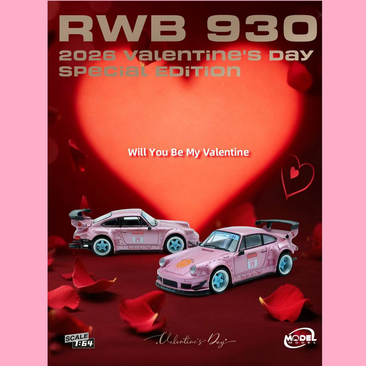 ModelModel - Porsche 911 (930) RWB - 2026 Valentine&