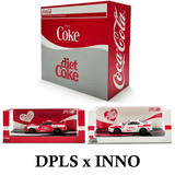DPLS x INNO64 - Toyota Supra (A80) "Coca - Cola" 2 - Cars Box Set *Hong Kong ToyCar Salon 2025 Exclusive Model* - Top CollectiblesDiecastINNO64