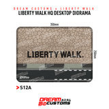 Dream Customs - Desktop Diorama 350mm X 250mm with LIBERTYWALK - Top CollectiblesDiecastDream Customs