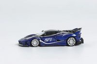 Stance Hunters x Little Toys - Ferrari FXX-K Evo w/ Removable Engine Cover - Blue