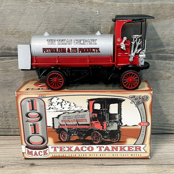 ERTL - 1910 Mack Texaco Tanker - 1995 - Top CollectiblesDiecastERTL