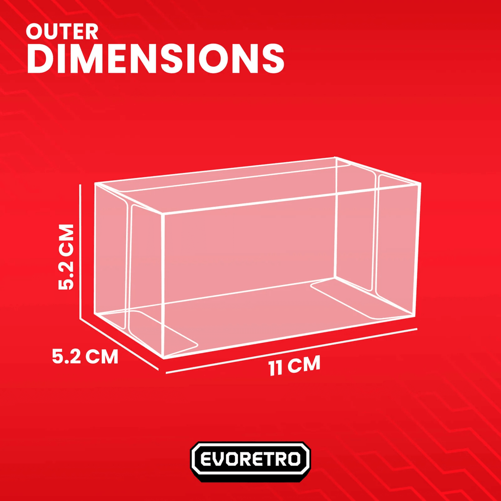 EvoRetro - 10 - Pack Plastic Protectors for Kaido House Boxes - Top CollectiblesAccessoryEvo Retro