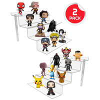 EvoRetro - 4 - Step Acrylic Display Stand - Pack of 2 - Top CollectiblesAccessoryEvoRetro