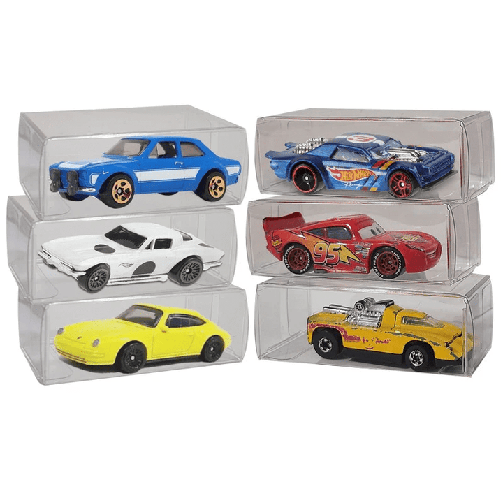 EvoRetro - 50 - Pack Plastic Protectors for Loose 1/64 Scale Diecasts - Top CollectiblesAccessoryEvo Retro