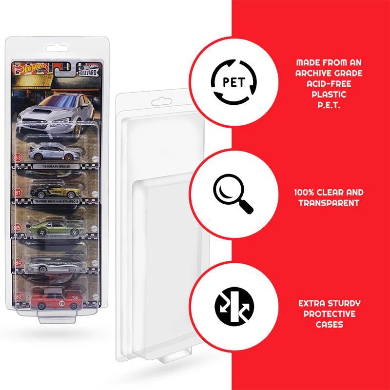 EvoRetro - Premium Hot Wheels 5 - Car Protector - Top CollectiblesAccessoryTop Collectibles