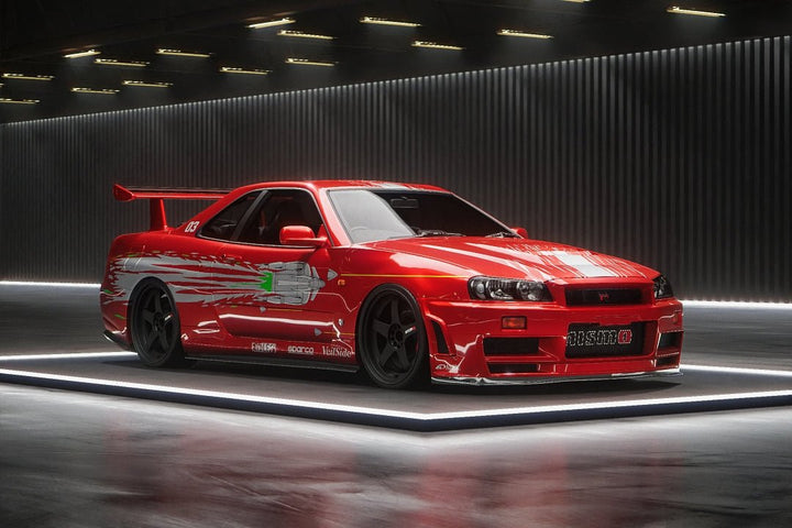 Fast Speed - Nissan Skyline GT - R (R34) Z - Tune "Fast &amp; Furious" *Pre - Order* - Top CollectiblesDiecastFast Speed