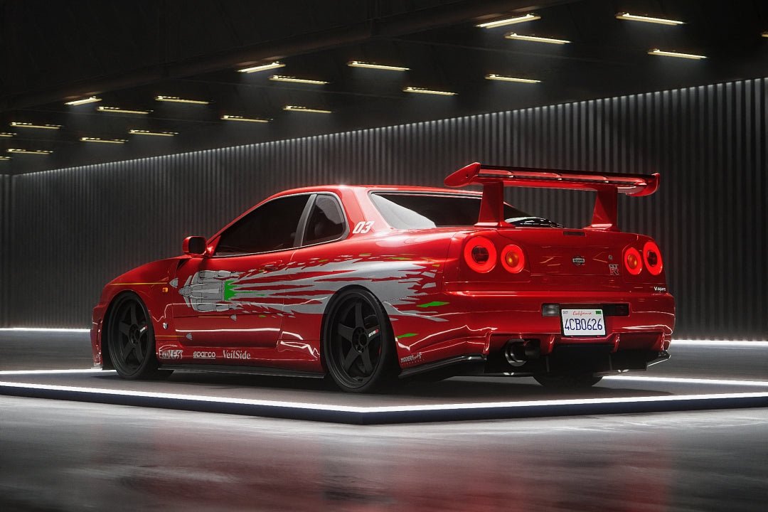 Fast Speed - Nissan Skyline GT - R (R34) Z - Tune "Fast &amp; Furious" *Pre - Order* - Top CollectiblesDiecastFast Speed