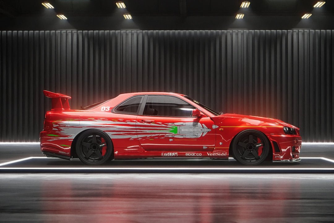Fast Speed - Nissan Skyline GT - R (R34) Z - Tune "Fast &amp; Furious" *Pre - Order* - Top CollectiblesDiecastFast Speed