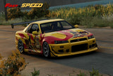 Fast Speed - Nissan Skyline GT - R (R34) Z - Tune "Need For Speed SRS Yellow" - Top CollectiblesDiecastFast Speed