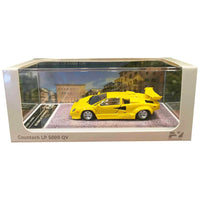 FindClassically - Lamborghini Countach LP5000 QV - Yellow - Top CollectiblesDiecastFindClassically