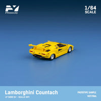 FindClassically - Lamborghini Countach LP5000 QV - Yellow - Top CollectiblesDiecastFindClassically