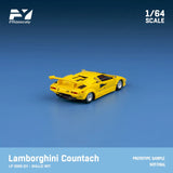 FindClassically - Lamborghini Countach LP5000 QV - Yellow - Top CollectiblesDiecastFindClassically