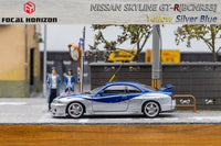 Focal Horizon - Nissan Skyline GT - R (R33) "Fast & Furious" - Silver & Blue - Top CollectiblesDiecastFocal Horizon