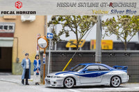 Focal Horizon - Nissan Skyline GT - R (R33) "Fast & Furious" - Silver & Blue - Top CollectiblesDiecastFocal Horizon