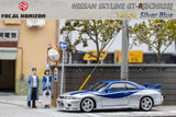 Focal Horizon - Nissan Skyline GT - R (R33) "Fast & Furious" - Silver & Blue - Top CollectiblesDiecastFocal Horizon