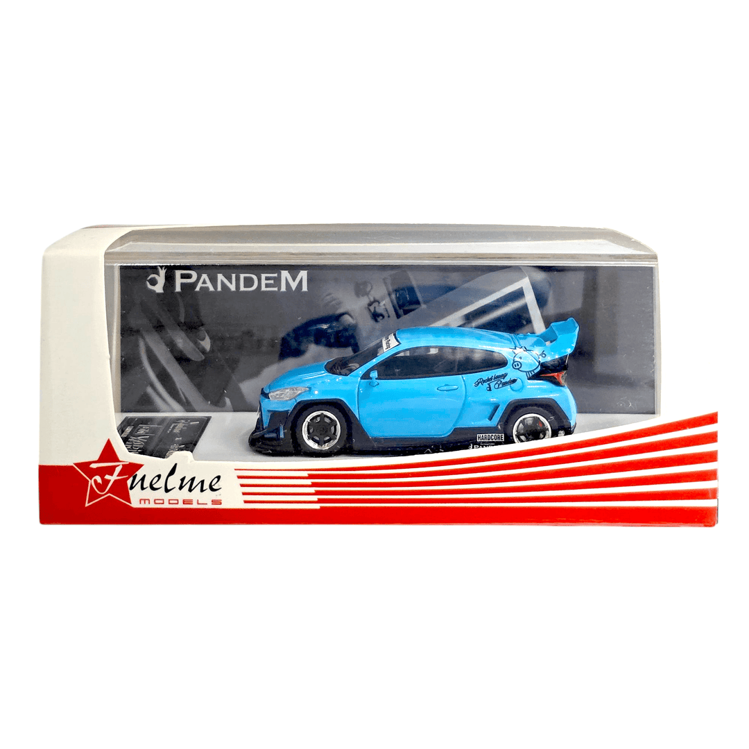 FuelMe - Rocket Bunny Pandem GR Yaris - Pocket Garage Series *Resin* - Top CollectiblesDiecastFuelMe