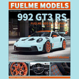 FuelMe x TopArt - Porsche 911 GT3 RS "Gulf" - Neo Series *Resin* - Top CollectiblesDiecastFuelMe