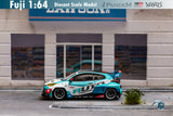 Fuji - Rocket Bunny Toyota GR Yaris Pandem "Auto Blue #99" - Top CollectiblesDiecastFuji