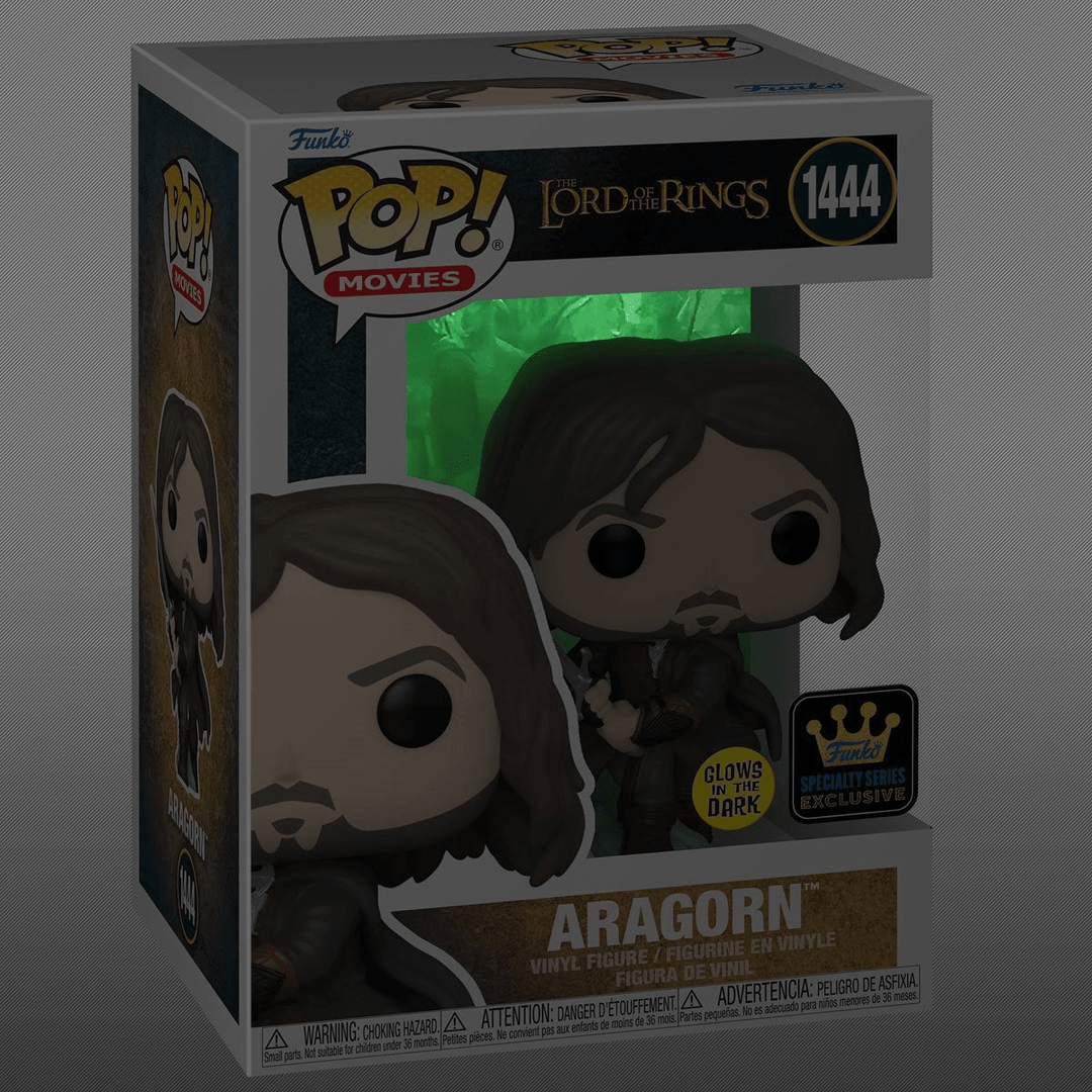 Funko - Aragorn "Army of the Dead" (The Lord of The Rings) - Glow-in-the-Dark Pop! Vinyl Figure - Top CollectiblesVinyl FiguresFunko