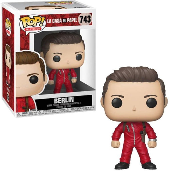 Funko - Berlin (La Casa De Papel) - Pop! Vinyl Figure - Top CollectiblesVinyl FiguresFunko