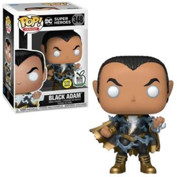 Funko - Black Adam (DC Comics) - Glow in The Dark Pop! Vinyl Figure *Big Apple Collector Sticker* - Top CollectiblesVinyl FiguresFunko