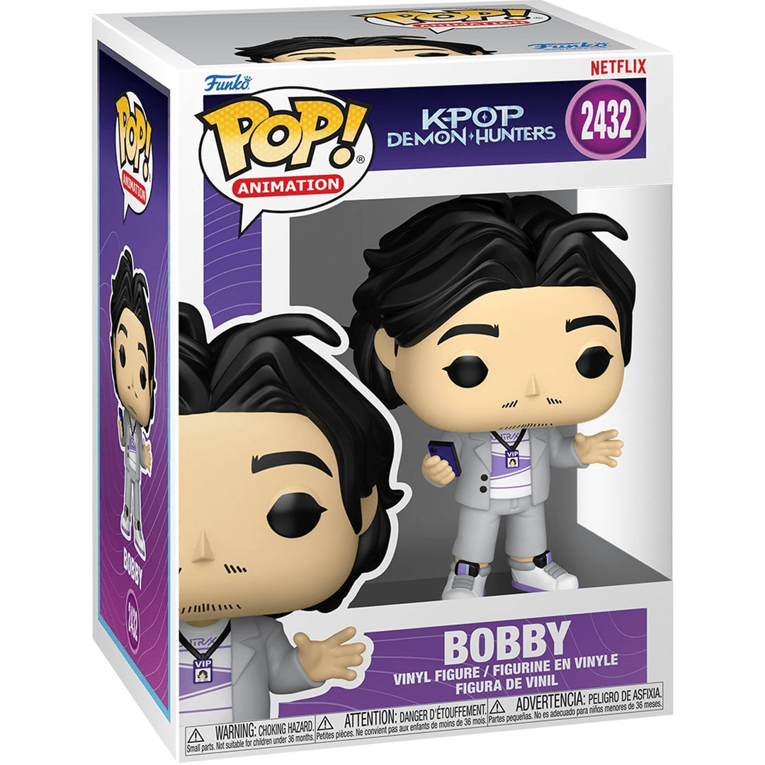 Funko - Bobby (KPop Demon Hunters) - Pop! Vinyl Figure - Top CollectiblesVinyl FiguresFunko
