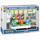 Funko - Bulbusaur / Charmander / Squirtle (Pokemon) - Deluxe Pop! Moment Vinyl Figure w/ Case - Top CollectiblesVinyl FiguresFunko