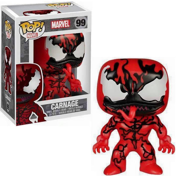 Funko - Carnage (Marvel) - Bobble - Head Pop! Vinyl Figure - Top CollectiblesVinyl FiguresFunko