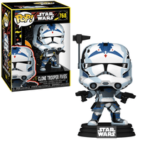 Funko - Clone Trooper Fives (Star Wars) - Bobble - Head Pop! Vinyl Figure - Top CollectiblesVinyl FiguresFunko