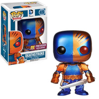 Funko - Deathstroke (DC Comics) - Metallic Pop! Vinyl Figure *Previews Exclusive* - Top CollectiblesVinyl FiguresFunko