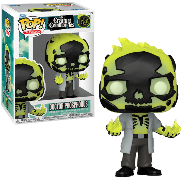 Funko - Doctor Phosphorus (DC: Creature Commandos) - Pop! Vinyl Figure - Top CollectiblesVinyl FiguresFunko