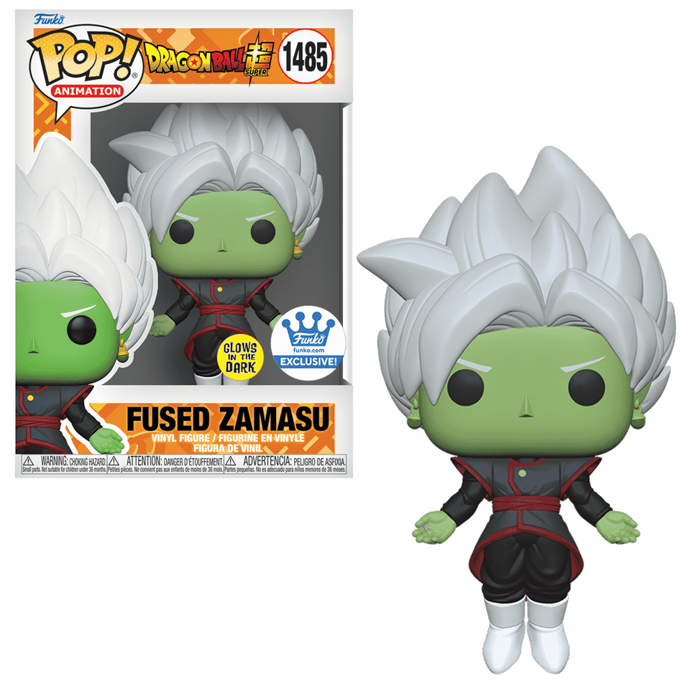 Funko - Fused Zamasu (Dragon Ball Super) - Glow in the Dark Pop! Vinyl Figure *Funko Shop Exclusive* - Top CollectiblesVinyl FiguresFunko