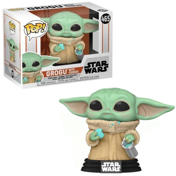 Funko - Grogu with Cookies (Star Wars) - Bobble - Head Pop! Vinyl Figure - Top CollectiblesVinyl FiguresFunko