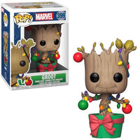 Funko - Holiday Groot (Marvel) - Bobble - Head Pop! Vinyl Figure - Top CollectiblesVinyl FiguresFunko