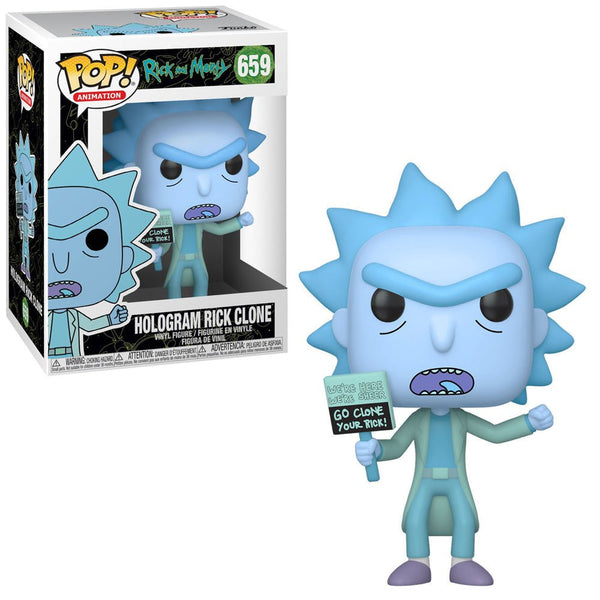 Funko - Hologram Rick Clone (Rick and Morty) - Pop! Vinyl Figure - Top CollectiblesVinyl FiguresFunko